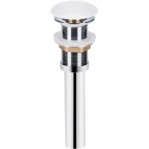 Донний клапан Qtap PU02 70x70x227.5 White, Білий - фото 1