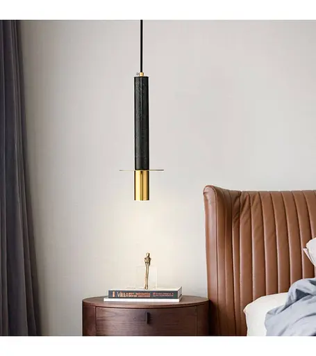 Люстра-підвіс Romin FZ9089 -black золото - фото 1