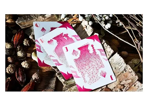 Карты игральные United States Playing Card Company Bocopo Lonely Wolf Pink Edition (PC_BLNWP) - фото 3