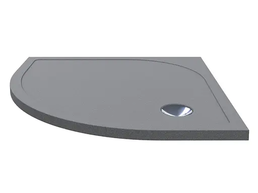 Душовий піддон Miraggio Madrid 800 mirastone gray 0000643 Сірий - фото 2