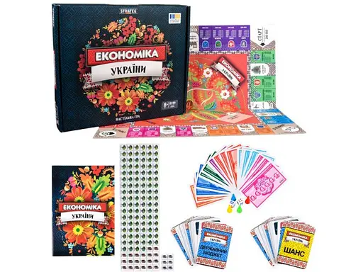 Настольная игра Strateg Экономика Украины  - фото 1