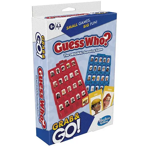 Настольная игра Hasbro Угадай Кто? Дорожная версия (Guess Who? Travel) (F8257) - фото 1