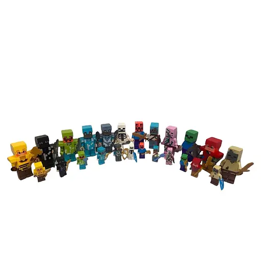 Большой коллекционный набор игровых фигурок «Minecraft», 24 персонажа - фото 2