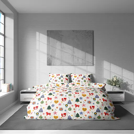 Комплект постільної білизни Lelit Євро поплін L-2063/2 (le2000000326740) - фото 3