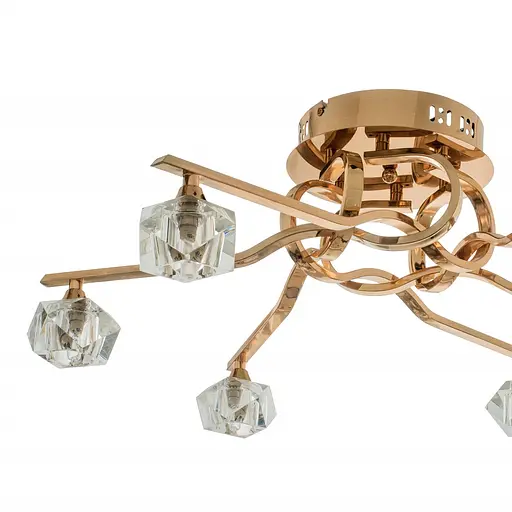 Люстра потолочная Brille галогенная G9 40W G (BR-372C/6) - фото 3