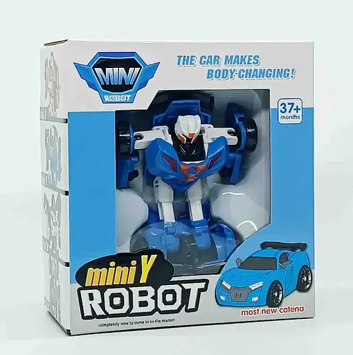 Робот Star toys Трансформер Тобот Міні Y 12 см Синій - фото 6