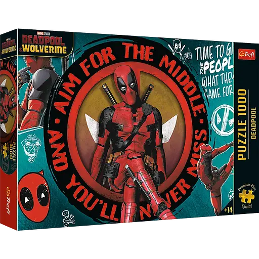 Пазл Дедпул (Deadpool) Marvel - 1000 шт. TREFL 10835
