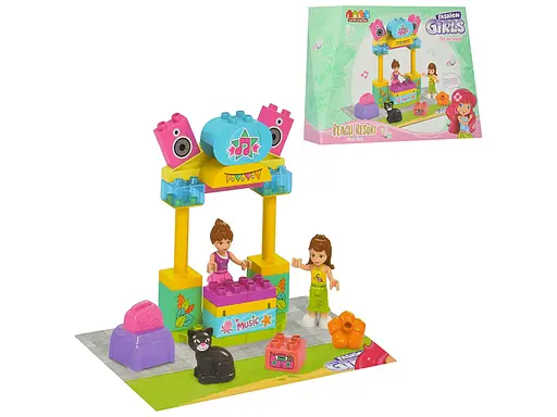 Конструктор JDLT (Jun Da Long Toys) для девочек Концертная площадка, 28 деталей (JDLT 5433) - фото 2