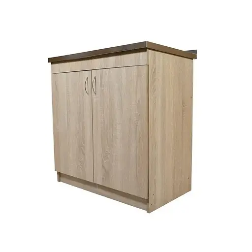 Тумба кухонна з накладною мийкою ЛДСП 80х50х83 см Дуб сонома (52869-0111)