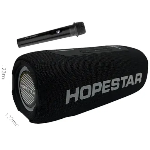 Колонка Hopestar P32 Max, 55W/TWS/IPX6/RGB/8800mAh/мікрофон, Grey