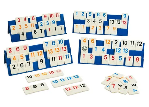 Настольная игра CAYRO Румми Классик дорожный в кейсе (большие фишки) (708) - фото 2