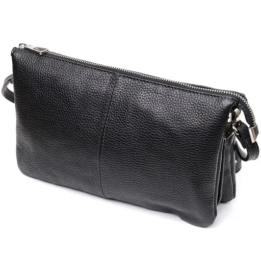 Кожаная женская сумка Grande Pelle 26х15.5х3 см sum0023606 - фото 2