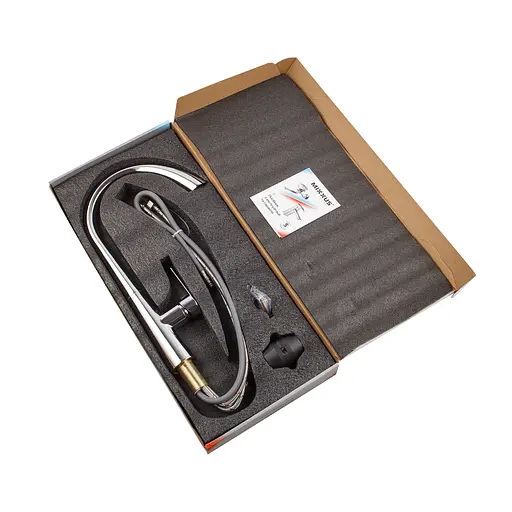 Смеситель для кухни с выдвижным изливом Mixxus Premium WARTA 014 MI6956 Хром - фото 5