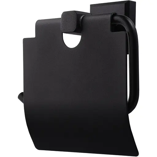 Тримач туалетного паперу Topaz TКВ 9926-BL Чорний - фото 1