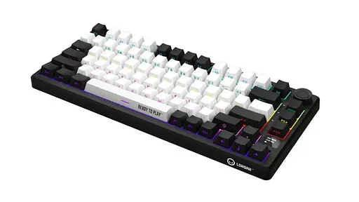 Клавиатура Lorgar KBP7075W Wireless Pro 75% Exploded Black Red EN/UA (LRG-KBP7075W-BK-US) - фото 5