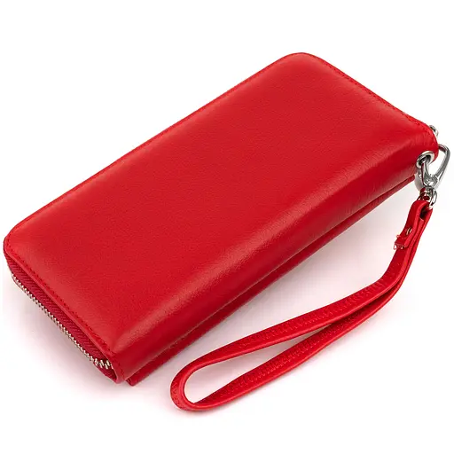 Жіночий шкіряний гаманець ST Leather 20х10х2 см acs0015522 - фото 2