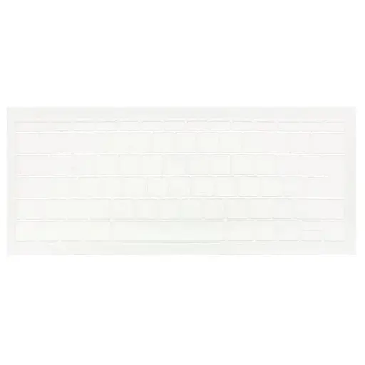 Накладка на клавіатуру DK для Apple MacBook 12" 2015 - 2017 UK силікон прозорий (06788)