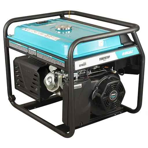 Бензиновий генератор Sigma 5.0/5.5 кВт, однофазний, ручний/електро запуск, з виведенням під АВР (5710321) - фото 8