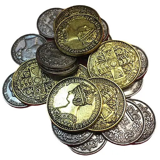 Аксесуар PHALANX Nanty Narking Набір вікторіанських металевих монет (ВММ001) - фото 1