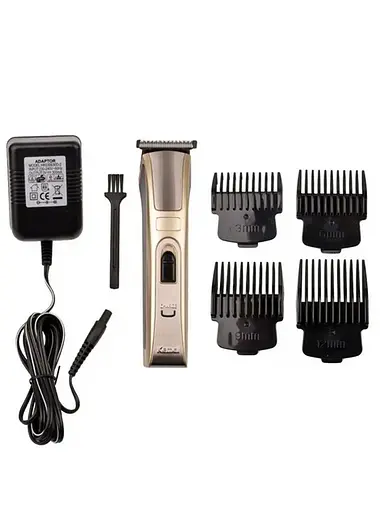 Машинка триммер для стрижки волосся та бороди Kemei KM-5017 - фото 2