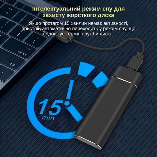 Внешний карман XON MemoryCase для M.2 NVMe (PCIe) USB 3.1 Type-C Черный (XSC2C13NV1MG 4340) - фото 9