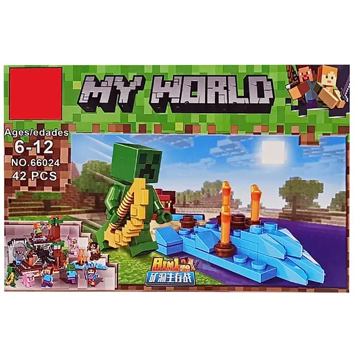 Конструктор дитячий "Minecraft" 66024-7, 41 деталь