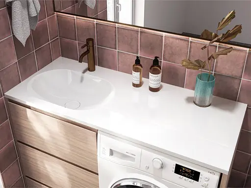 Умивальник Miraggio New York L 0000220, Білий - фото 2