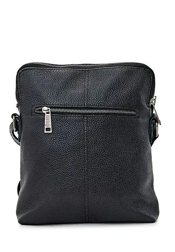 Кожаная мужская сумка через плечо TARWA 27х28х6 см sum0025845 - фото 3