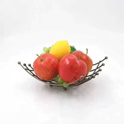 Ваза для фруктів Homax 23х19х10 см бронза (LF-2002612 ВА) - фото 2