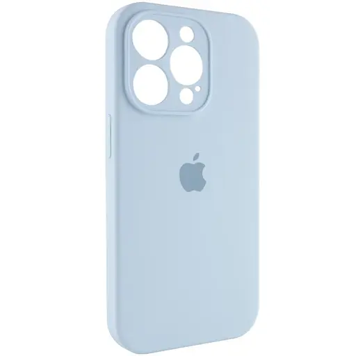Чохол Epik Silicone Case Full Camera Protective AA для Apple iPhone 15 Pro 6.1 Блакитний/Sweet Blue - фото 2