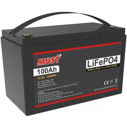 Аккумулятор Must LFP15-24100 LiFePo4 24V 100Ah