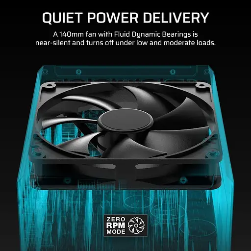 Блок живлення Corsair HX1200i 1200W 80+ Platinum (CP-9020267-EU) - фото 6