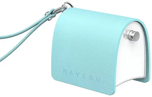 Бездротові навушники Haylou Lady Bag T87, ANC, TWS, IPX4, BT5.2, 34mAh, 300mAh, 5h, Earbuds blue EU - фото 3