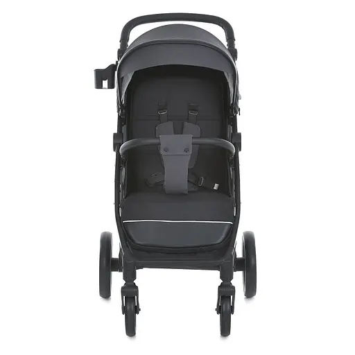 Детская прогулочная коляска-книга Bambi M 5723 Viva Ash gray Серая - фото 2