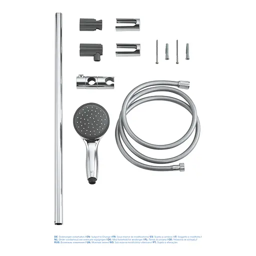 Душовий гарнітур Grohe QuickFix Vitalio Start 100 27948000, Хром - фото 3