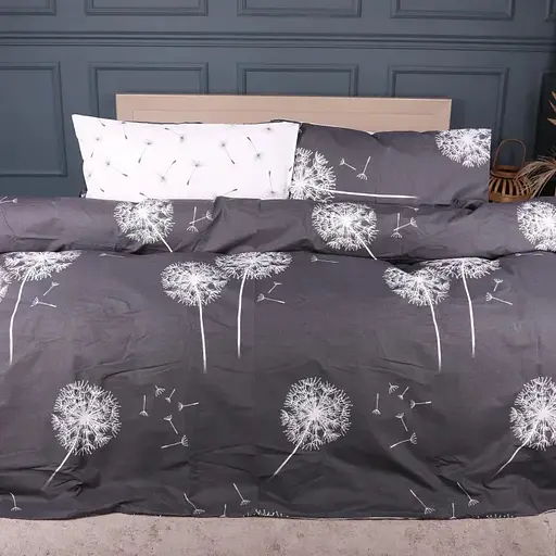 Пододеяльник MirSon Silver Dandelion Ranforce Elite 200х220 см (2200013010401) - фото 1