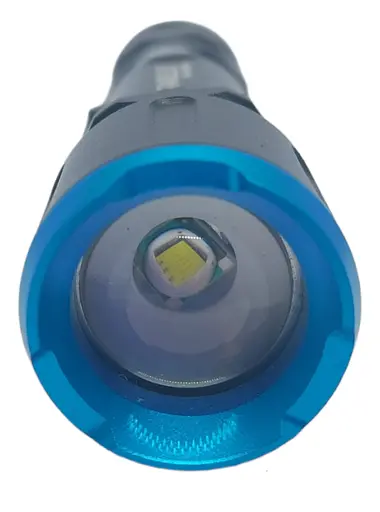 Ліхтар ручний Police RB-216 бічна кнопка акумулятор 18650 3 режима яскраве світло для дому відпочинку туризму Чорний - фото 4