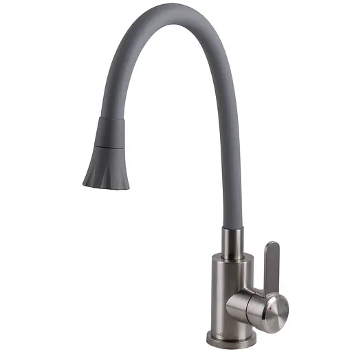 Змішувач для кухні Globus Lux WIEN SBT2-203SA-G03 Сірий - фото 1