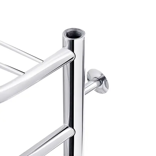 Полотенцесушитель водяной Kroner Лотос ДЛ02 900x530/8 CV017228, Хром, нижнее - фото 4