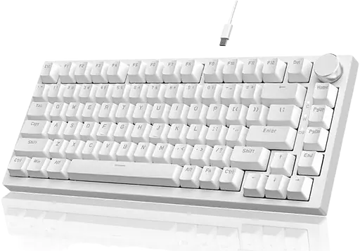 Клавіатура Ajazz AK820 White - фото 2