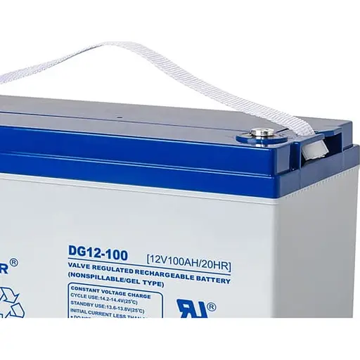 Аккумулятор Ritar GEL 12V/100Ah/1200Wh (DG12-100) [125676] - фото 3