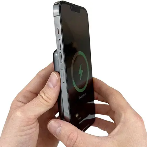 Внешний павербанк Remax 5000 mAh 20W RPP-509 MagSafe с быстрой зарядкой PD+QC USB-C, Черный - фото 9