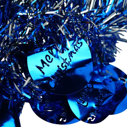 Мішура новорічна Yiwu з кругляшками 200 см в асортименті (820661) - фото 10