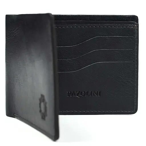 Чоловічий шкіряний гаманець Pazolini 11.5х9х1 см acs0029285 - фото 9