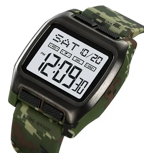 Годинник чоловічий спортивний наручний Skmei 2193 (Камуфляж) - фото 2