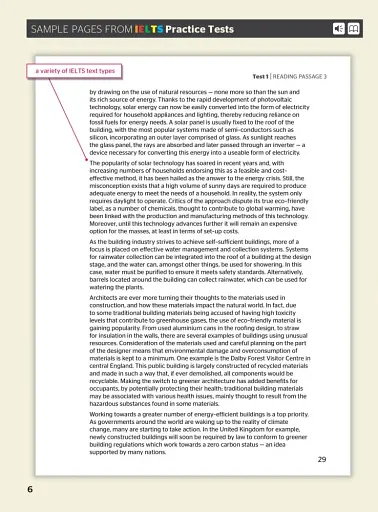 IELTS Practice Tests. Student's Book with Audio CDs (2) and Glossary CD-ROM - фото 6