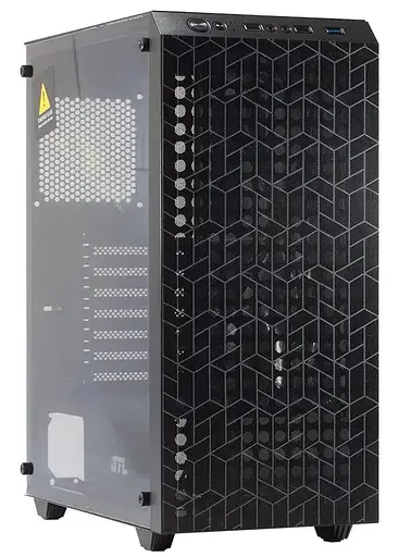 Корпус GTL 2625B6 Black, (2625B6) Без БП - фото 1