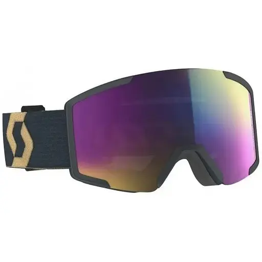 Маска горнолыжная Scott Shield Black/Beige (1081-277837.7066.315)
