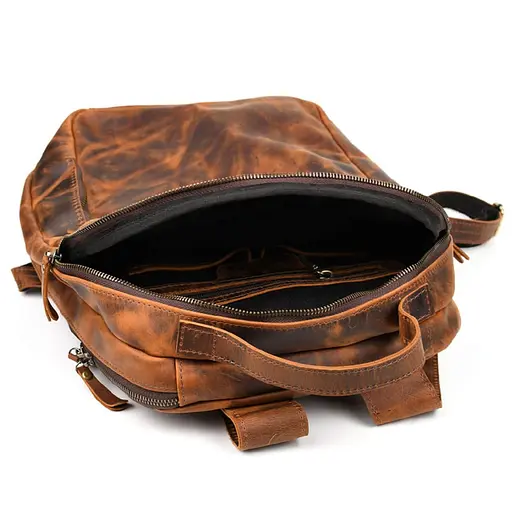 Рюкзак из нубука, эксклюзивная модель Tiding 40х17х30 см sum0028451 - фото 2