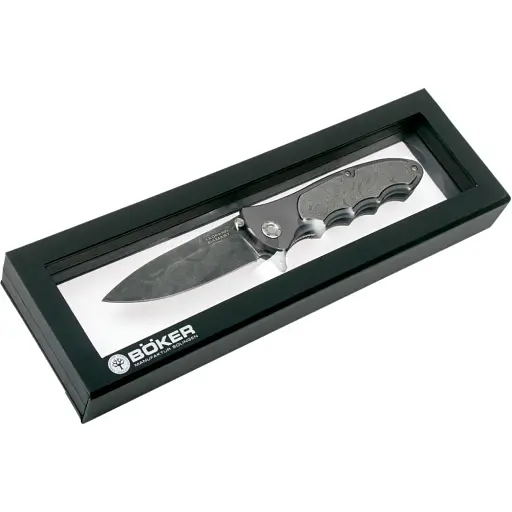 Нож Boker Leopard-Damascus III Collection - фото 8